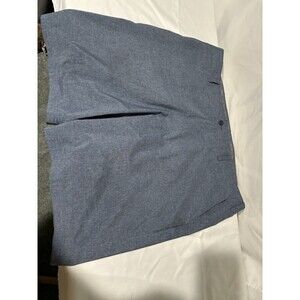 Ben Hogan Men's Golf Shorts Active Flex Size 42 Blue Flat Front